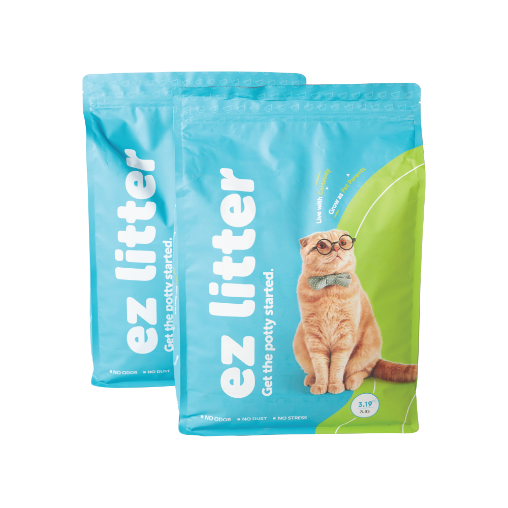 Shop Disposable Monthly Two Cat Litter Box Subscription EZLitter